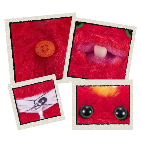 Fuggler - Jucarie de plus, 9 cm - Bebe ciudatei, Munch Munch copii varsta 3 ani + [3]