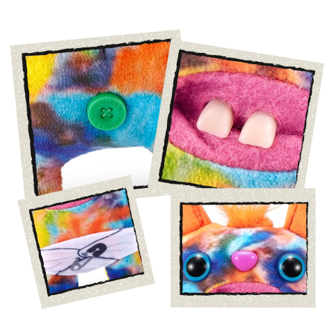 Fuggler - Jucarie de plus, 9 cm - Bebe ciudatei, Rabid Rabbit copii varsta 3 ani + [3]