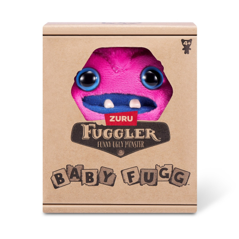 Fuggler - Jucarie de plus, 9 cm - Bebe ciudatei, S4 Greedy Grinner - pink copii varsta 3-5 ani|5-7 ani|7-9 ani|9-12 ani|12-14 ani|14-18 ani [1]