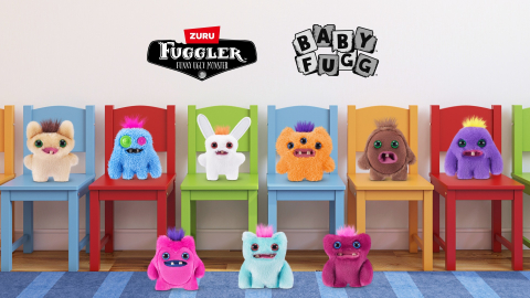 Fuggler - Jucarie de plus, 9 cm - Bebe ciudatei, S4 Mr Needles - purple copii varsta 3-5 ani|5-7 ani|7-9 ani|9-12 ani|12-14 ani|14-18 ani [4]