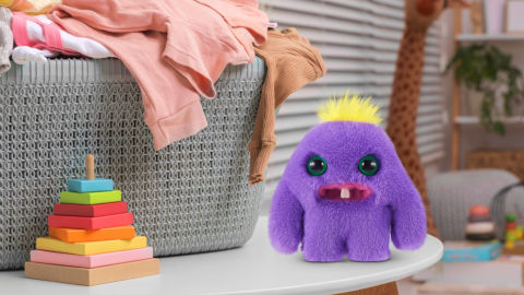 Fuggler - Jucarie de plus, 9 cm - Bebe ciudatei, S4 Mr Needles - purple copii varsta 3-5 ani|5-7 ani|7-9 ani|9-12 ani|12-14 ani|14-18 ani [2]