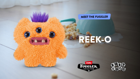 Fuggler - Jucarie de plus, 9 cm - Bebe ciudatei, S4 Reek-O - orange copii varsta 3-5 ani|5-7 ani|7-9 ani|9-12 ani|12-14 ani|14-18 ani [3]