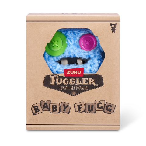 Fuggler - Jucarie de plus, 9 cm - Bebe ciudatei, S4 SaBQuoosh - blue copii varsta 3-5 ani|5-7 ani|7-9 ani|9-12 ani|12-14 ani|14-18 ani [1]