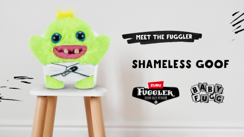 Fuggler - Jucarie de plus, 9 cm - Bebe ciudatei, Shameless Goof copii varsta 3 ani + [6]