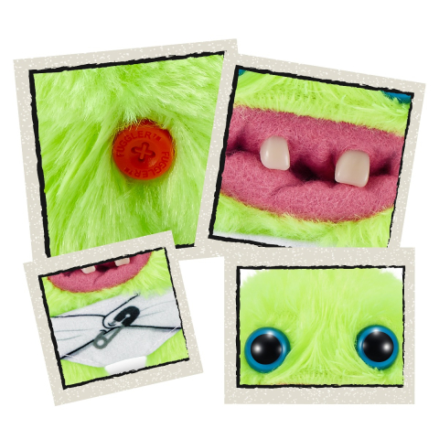 Fuggler - Jucarie de plus, 9 cm - Bebe ciudatei, Shameless Goof copii varsta 3 ani + [3]