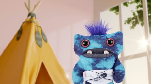 Fuggler - Jucarie de plus, 9 cm - Bebe ciudatei, Wide Eyed Weirdo copii varsta 3 ani + [1]