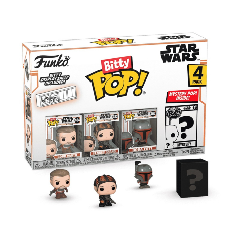 Jucării și Jocuri pentru copii - Funko Bitty POP: Mandalorian-Â Marshal 4PK? varsta 3-5 ani ,5-7 ani ,7-9 ani ,9-12 ani ,12-14 ani ,14-18 ani ,18+, Unisex