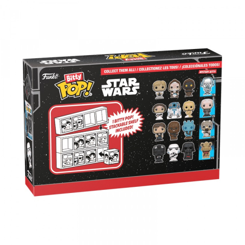 Funko Bitty POP: Star Wars- Luke 4PK varsta 3-5 ani ,5-7 ani ,7-9 ani ,9-12 ani ,12-14 ani ,14-18 ani ,18+, Unisex [2]