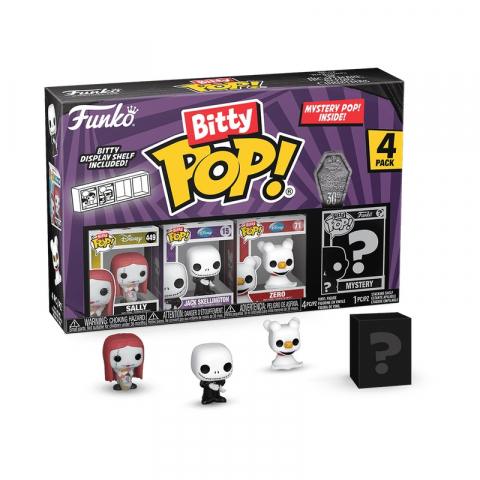 Jucării și Jocuri pentru copii - Funko Bitty POP: TNBC- Sally 4PK varsta 3-5 ani ,5-7 ani ,7-9 ani ,9-12 ani ,12-14 ani ,14-18 ani ,18+, Unisex