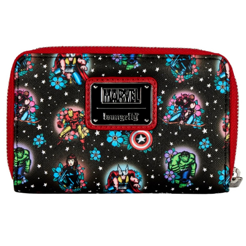 Jucării și Jocuri pentru copii - Funko LF: Marvel Avengers Tattoo Zip Around Wallet varsta 3-5 ani ,5-7 ani ,7-9 ani ,9-12 ani ,12-14 ani ,14-18 ani ,18+, Unisex