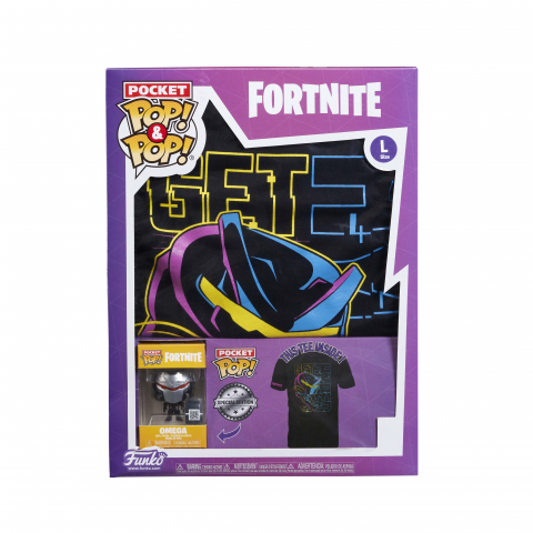 Jucării și Jocuri pentru copii - Funko Pocket Pop si tricou Omega M varsta 10-12 ani, Unisex