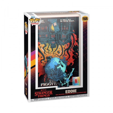 Jucării și Jocuri pentru copii - Funko POP Comic Cover: ST- The Piggyback(Eddie) varsta 3-5 ani ,5-7 ani ,7-9 ani ,9-12 ani ,12-14 ani ,14-18 ani ,18+, Unisex