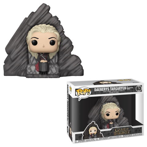 Jucării și Jocuri pentru copii - Funko Pop Deluxe: Daenerys on Dragonstone Thron, Game of Thrones varsta 3-5 ani ,5-7 ani ,7-9 ani ,9-12 ani ,12-14 ani ,14-18 ani ,18+, Unisex