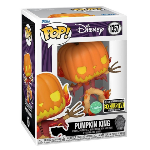 Jucării și Jocuri pentru copii - Funko POP Disney: TNBC 30th- Pumpkin King(SC) varsta 3-5 ani ,5-7 ani ,7-9 ani ,9-12 ani ,12-14 ani ,14-18 ani ,18+, Unisex