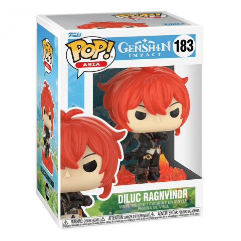 Jucării și Jocuri pentru copii - Funko POP Games: Genshin Impact S2- DILUC RAGNVINDR varsta 3-5 ani ,5-7 ani ,7-9 ani ,9-12 ani ,12-14 ani ,14-18 ani ,18+, Unisex