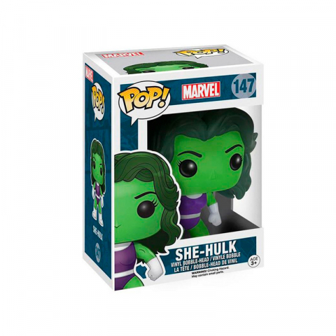 Jucării și Jocuri pentru copii - Funko POP Vinyl: She-Hulk - She Hulk varsta 3-5 ani ,5-7 ani ,7-9 ani ,9-12 ani ,12-14 ani ,14-18 ani ,18+, Unisex