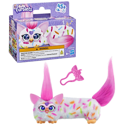 Furby dj furblets jucarie interactiva berry copii varsta 6 ani - 10 ani [6]