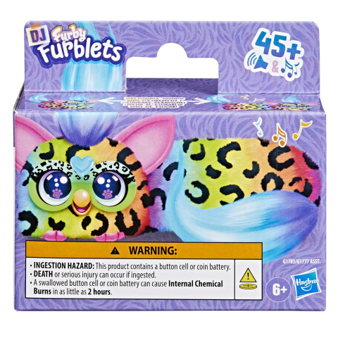 Jucării și Jocuri pentru copii - Furby dj furblets jucarie interactiva curcubeu copii varsta 6 ani - 10 ani