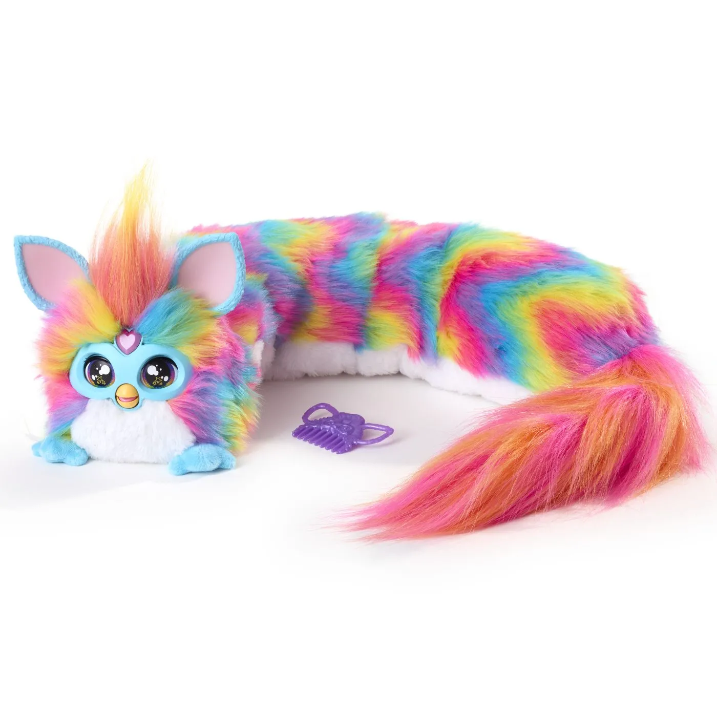 Furby dj furblets jucarie interactiva curcubeu, copii varsta 6 ani pana la 10 ani [1]