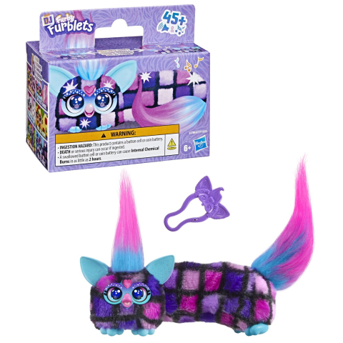 Furby dj furblets jucarie interactiva dis co dazz copii varsta 6 ani - 10 ani [8]