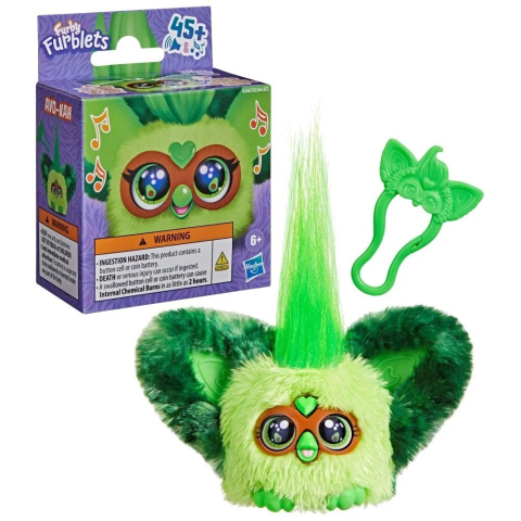 Furby furblets jucarie interactiva avo kah avocado copii varsta 6 ani - 12 ani [2]