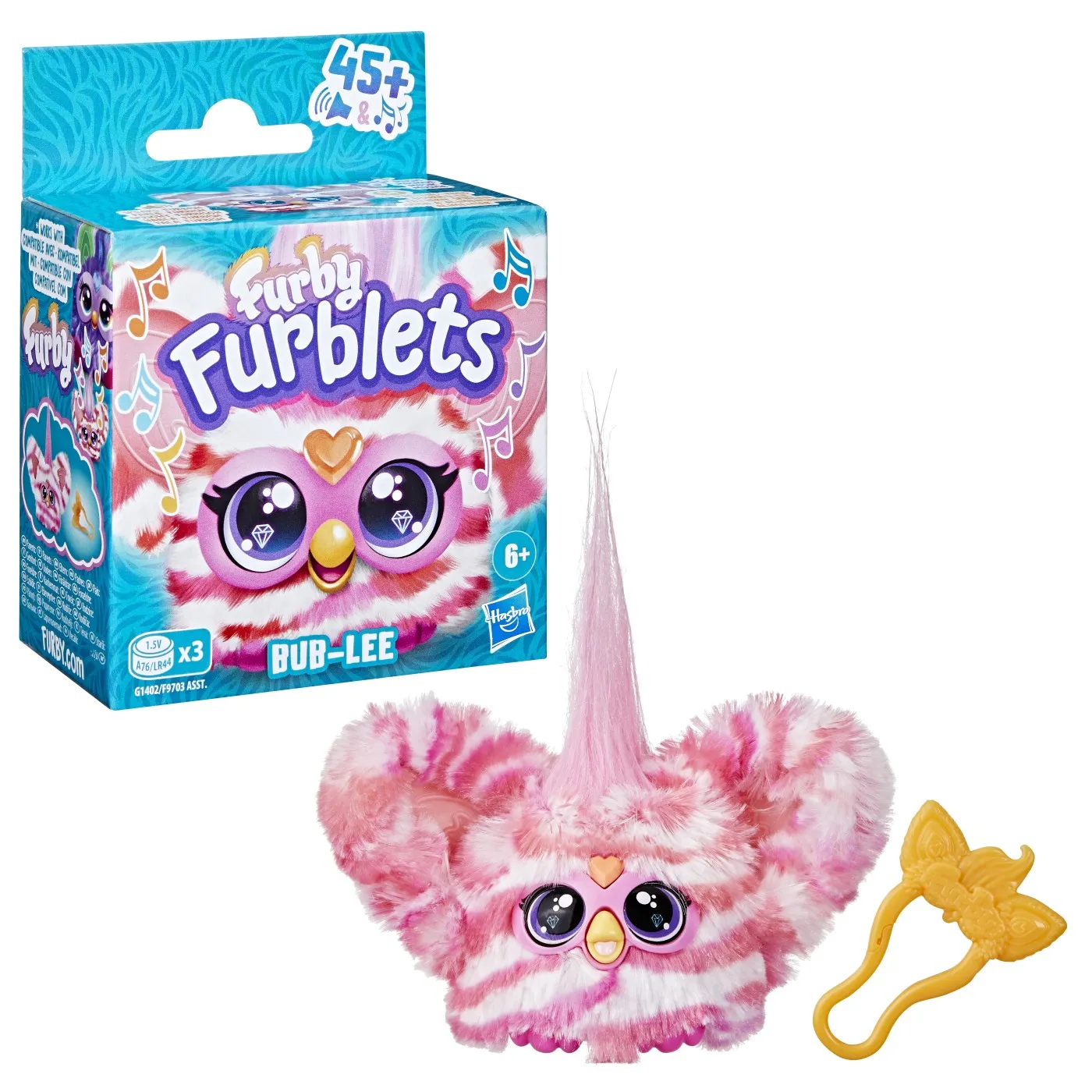 Furby furblets jucarie interactiva bub-lee, varsta de la 6 ani la 12 ani [2]