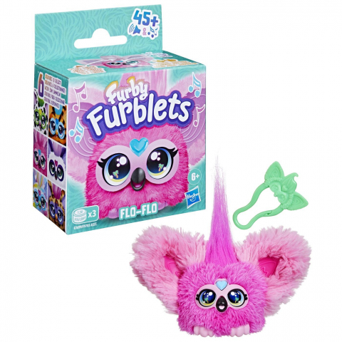 Furby furblets jucarie interactiva flo-flo, varsta de la 6 ani la 12 ani [3]