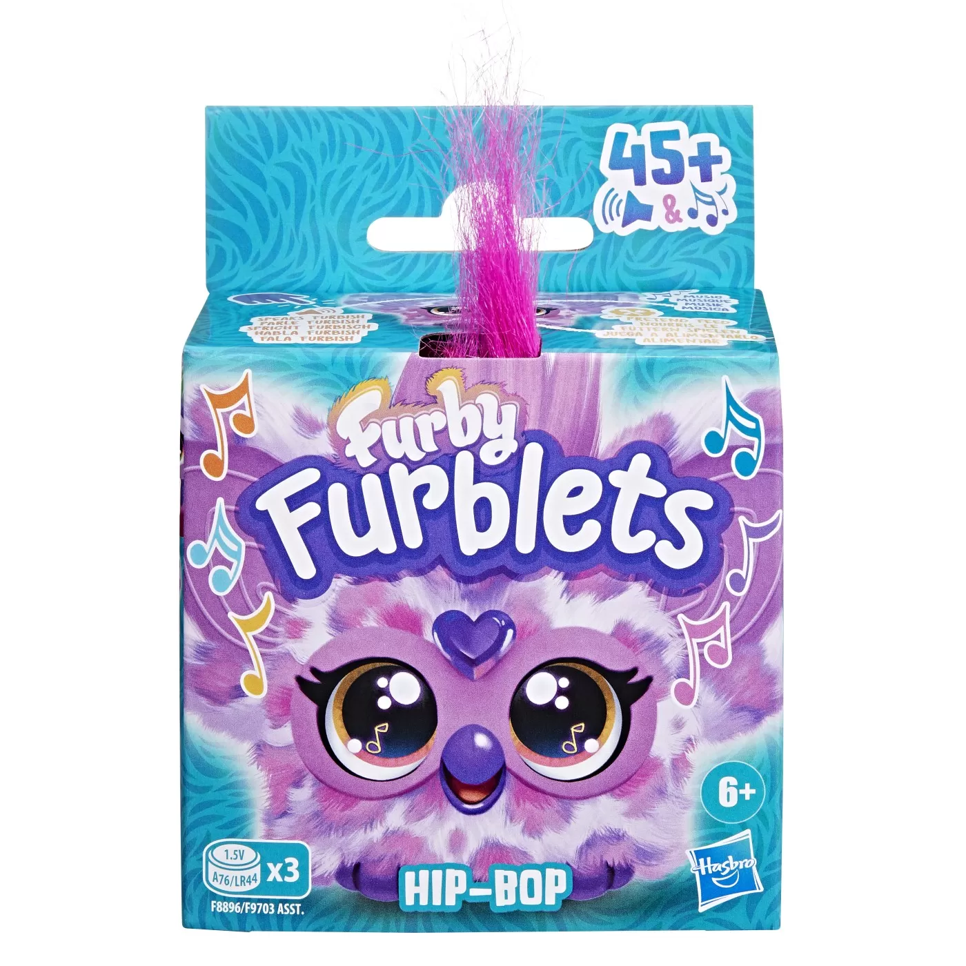 Jucării și Jocuri pentru copii - Furby furblets jucarie interactiva hip-bop, varsta de la 6 ani la 12 ani