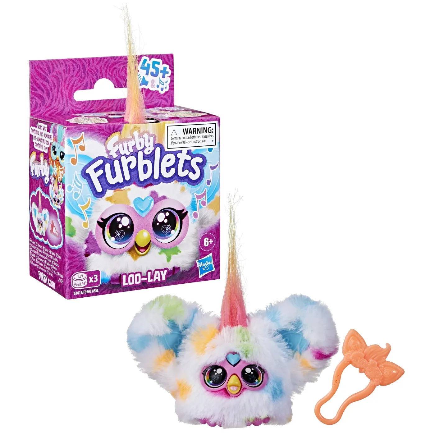 Furby furblets jucarie interactiva loo-lay, varsta de la 6 ani la 12 ani [2]