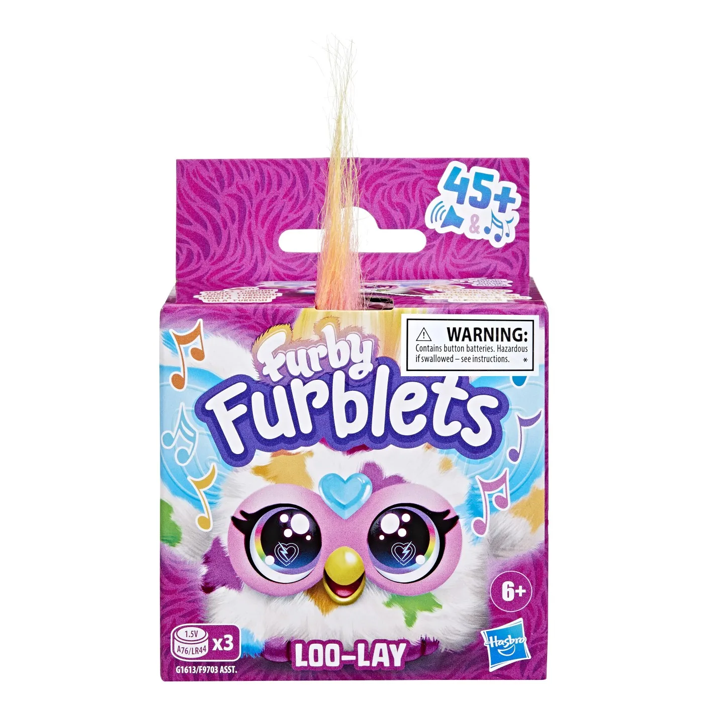 Jucării și Jocuri pentru copii - Furby furblets jucarie interactiva loo-lay, varsta de la 6 ani la 12 ani