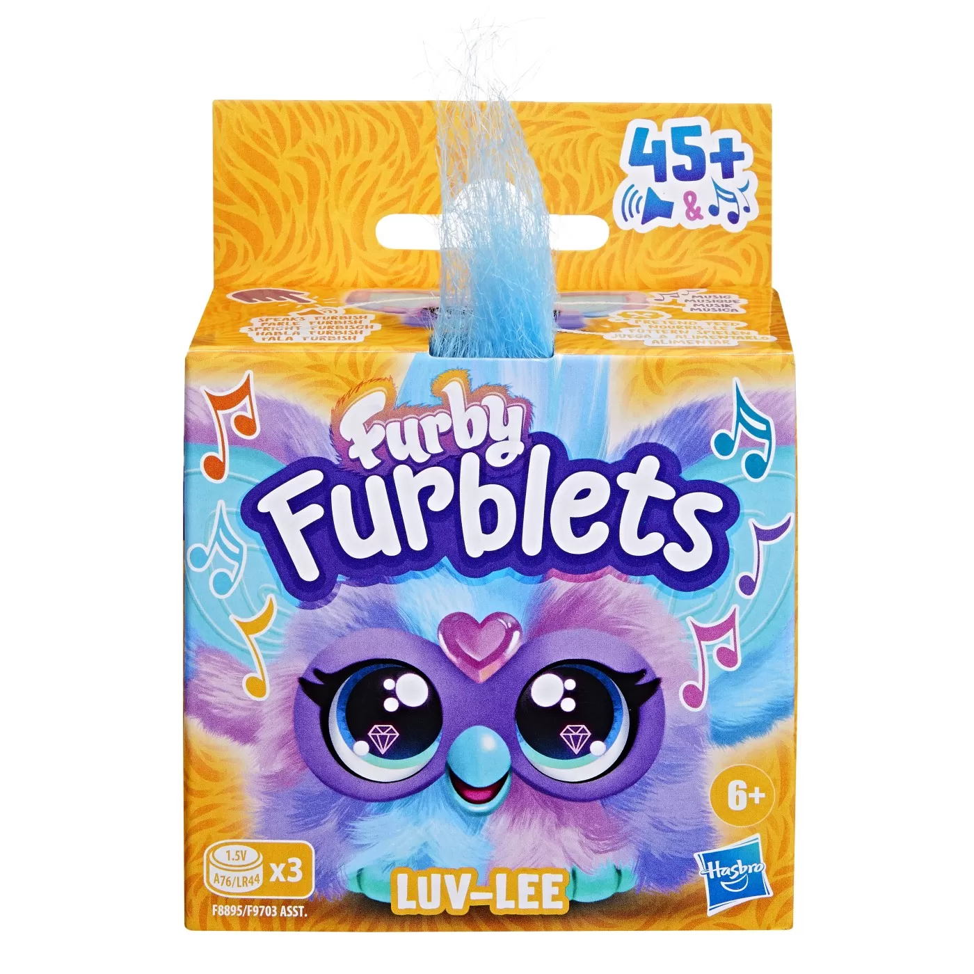 Jucării și Jocuri pentru copii - Furby furblets jucarie interactiva luv-lee, varsta de la 6 ani la 12 ani