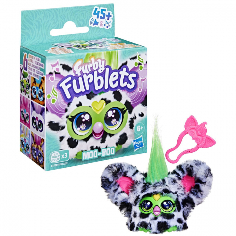 Furby furblets jucarie interactiva moo-boo, varsta de la 6 ani la 12 ani [2]