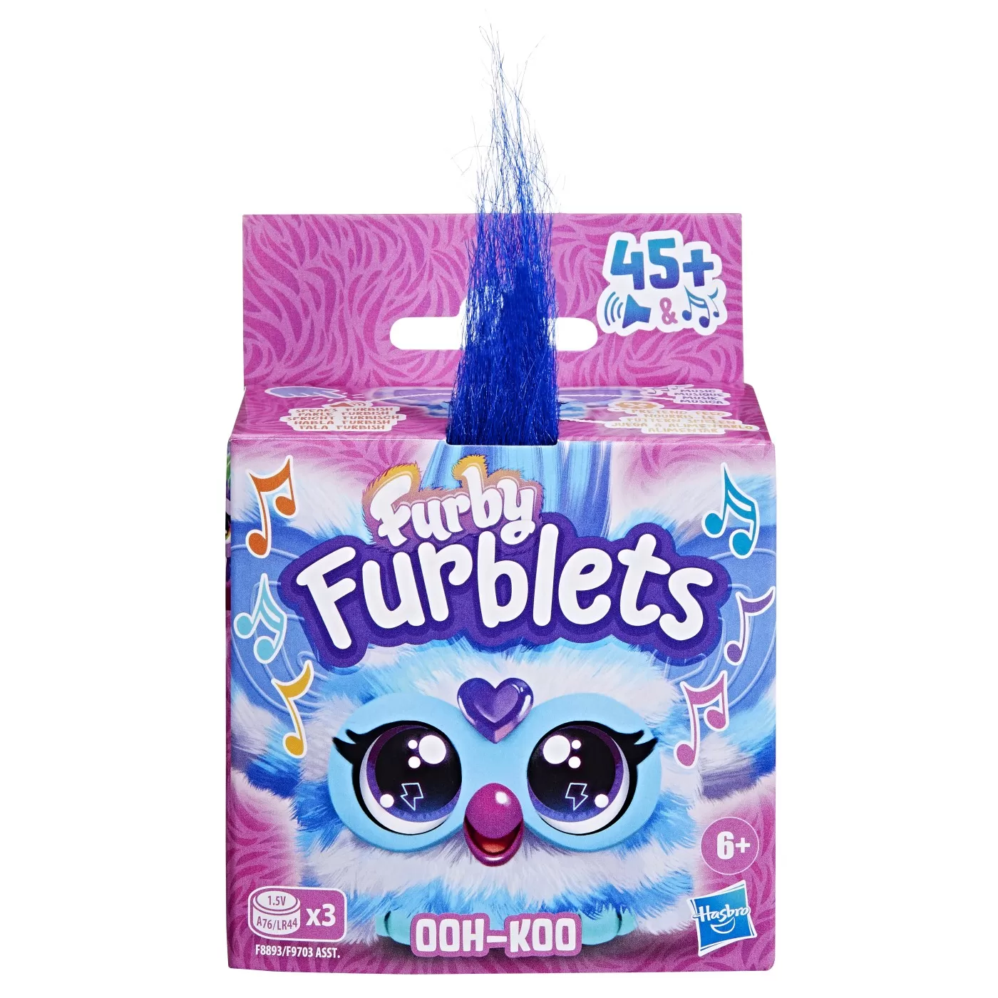 Jucării și Jocuri pentru copii - Furby furblets jucarie interactiva ooh-koo, varsta de la 6 ani la 12 ani
