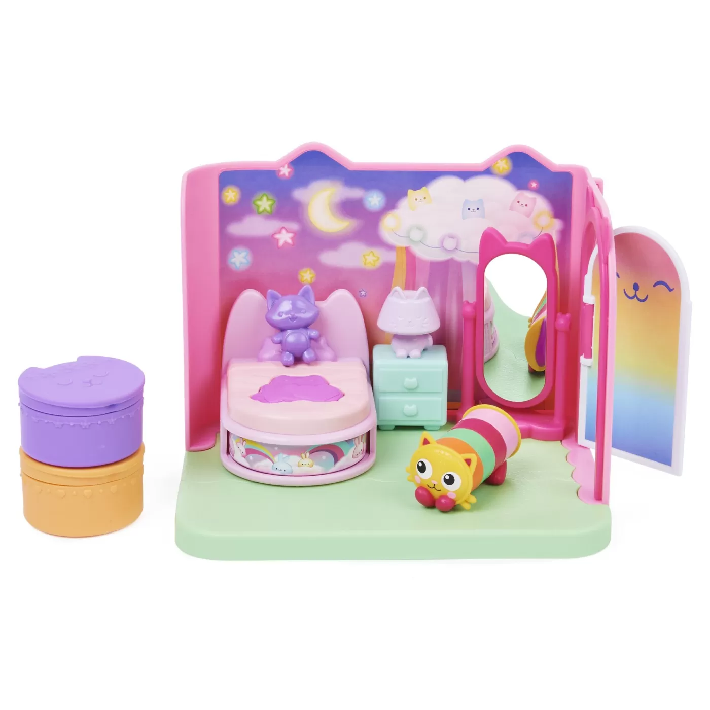 Gabbys dollhouse casa de lux dormitorul viselor frumoase a lui pillowcat, varsta de la 3 ani la 10 ani [2]