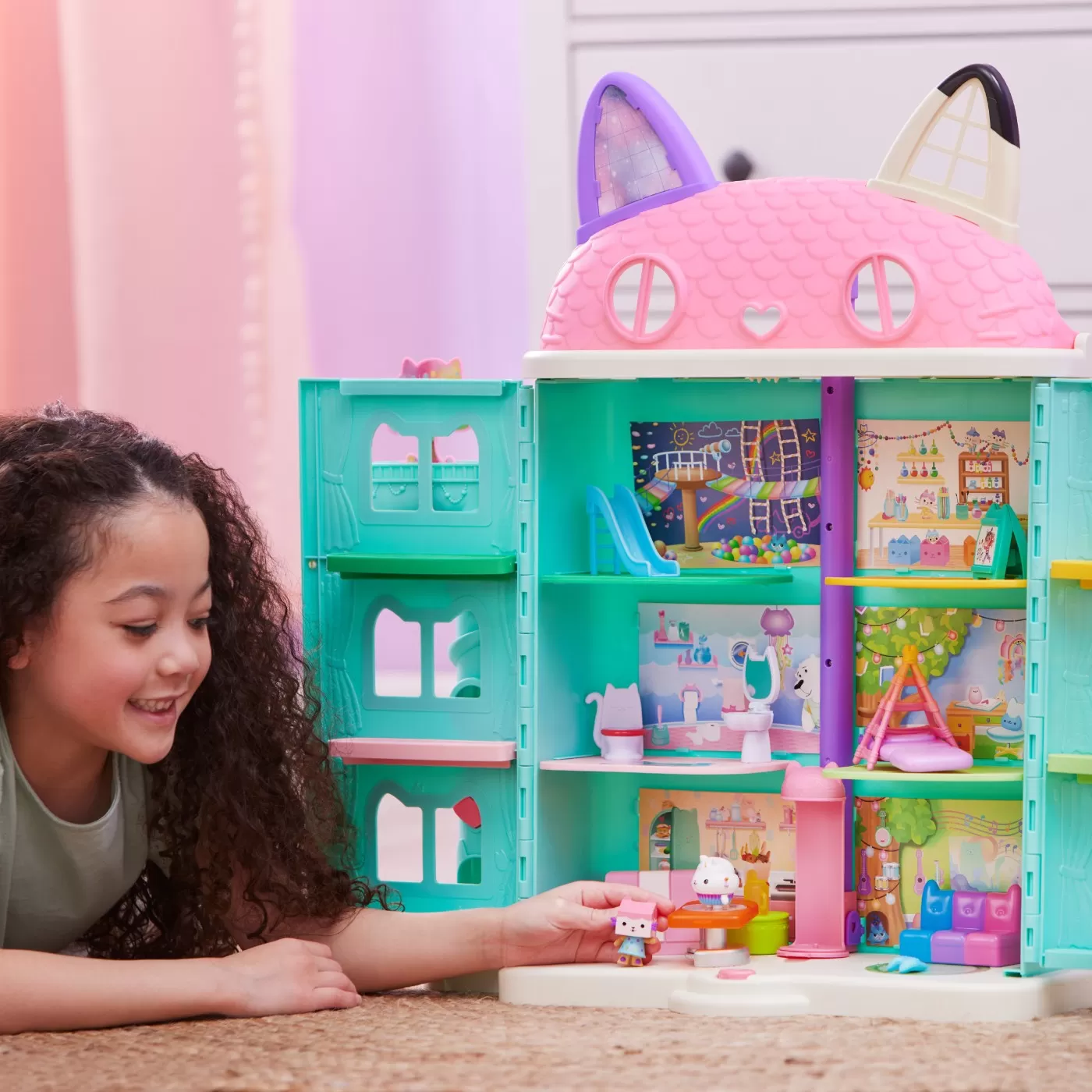 Gabbys dollhouse casa purrfect a lui gabby [3]