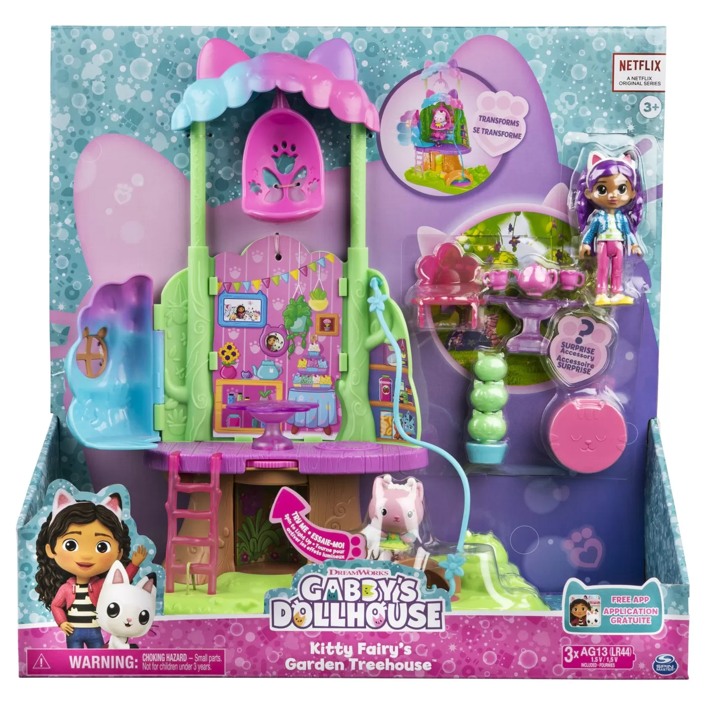 Jocuri de rol pentru copii - Gabbys dollhouse casuta din copac 