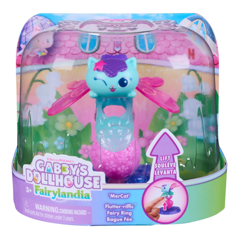 Îmbrăcăminte și accesorii - Gabbys dollhouse fairylandia inel de zana cu figurina mercat copii varsta 3 ani - 8 ani