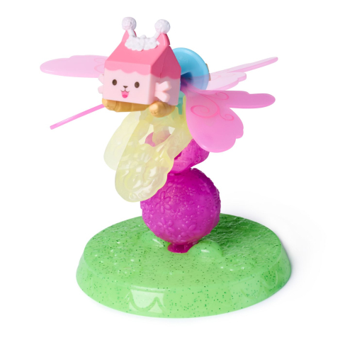 Gabbys dollhouse fairylandia inel de zana cu figurina pisicuta baby box copii varsta 3 ani - 8 ani [7]