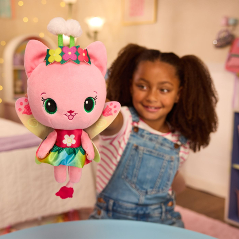 Gabbys dollhouse fairylandia zana pisicuta de plus interactiva  [5]