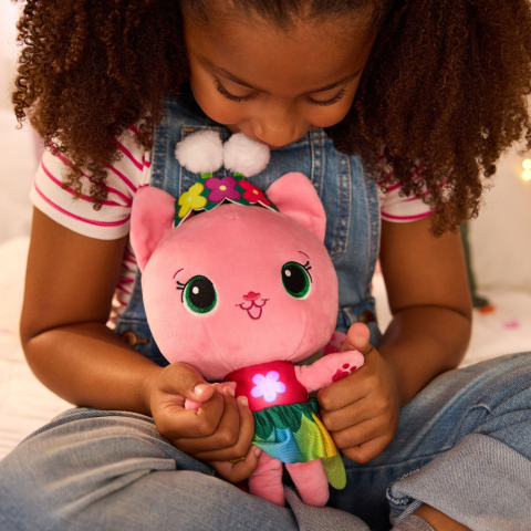Gabbys dollhouse fairylandia zana pisicuta de plus interactiva  [4]