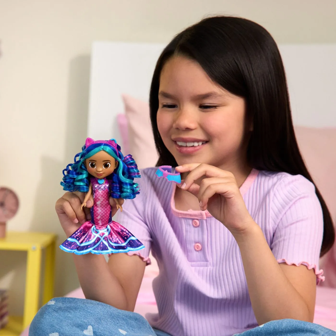 Gabbys dollhouse filmul papusa sirena cu accesorii, copii varsta 3 ani pana la 7 ani [3]
