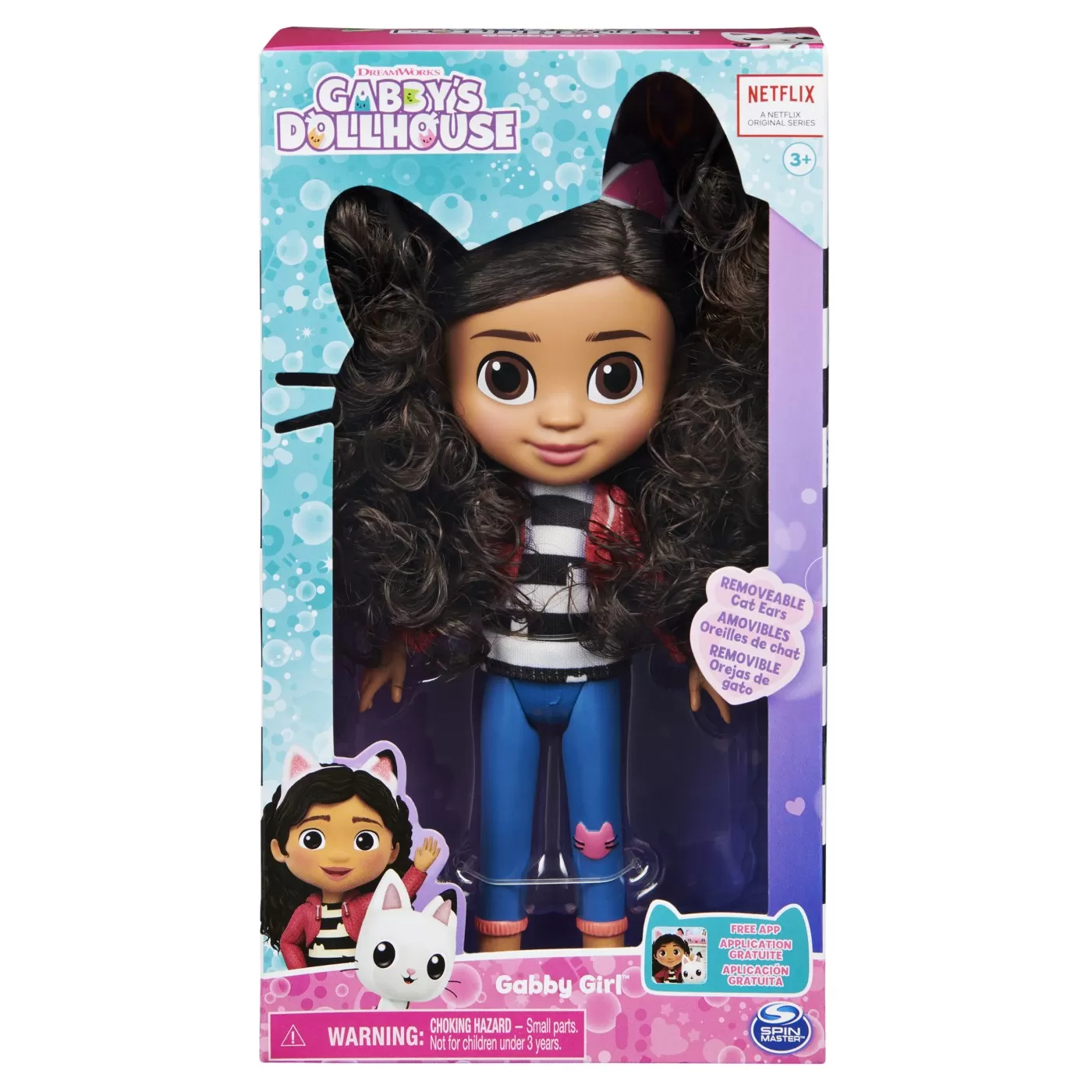 Jocuri de rol pentru copii - Gabbys dollhouse papusa gabby 20cm