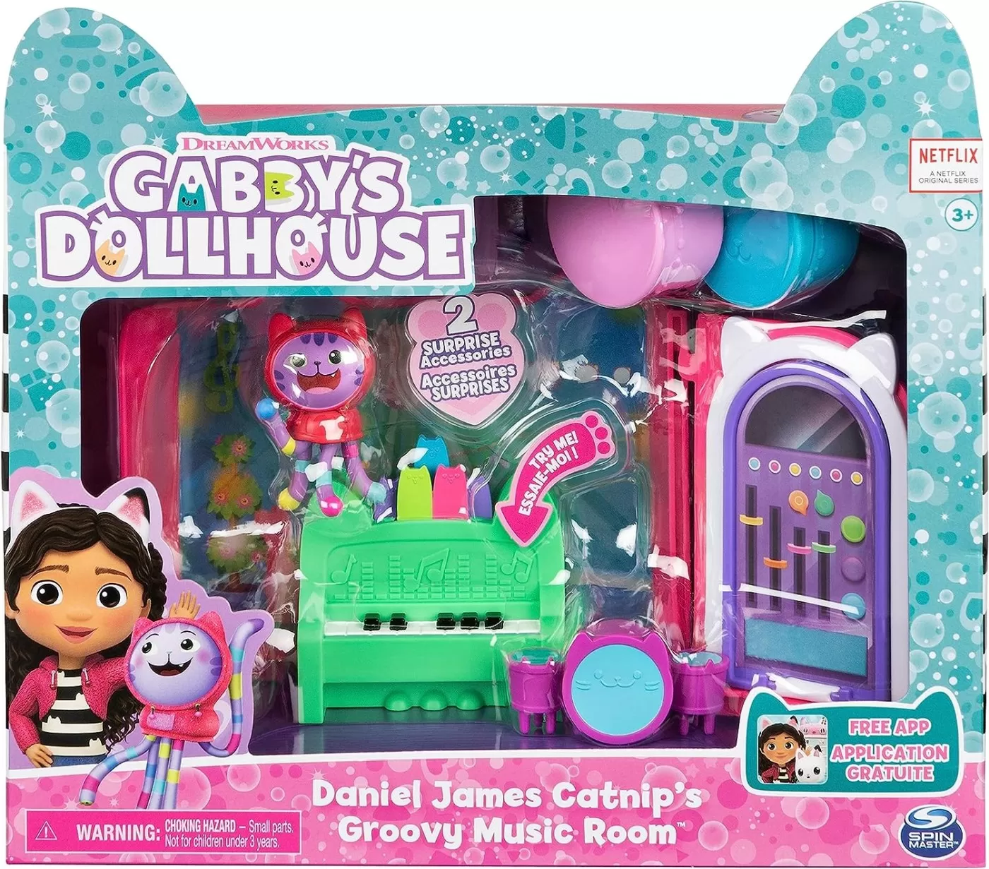 Jucării și Jocuri pentru copii - Gabbys dollhouse set camera de muzica