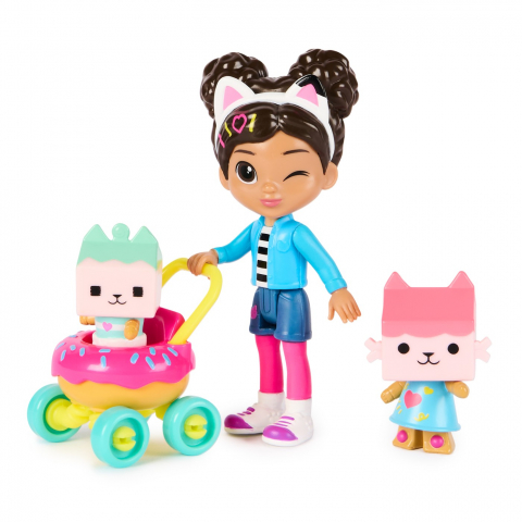 Gabbys dollhouse set figurine kitty care [5]