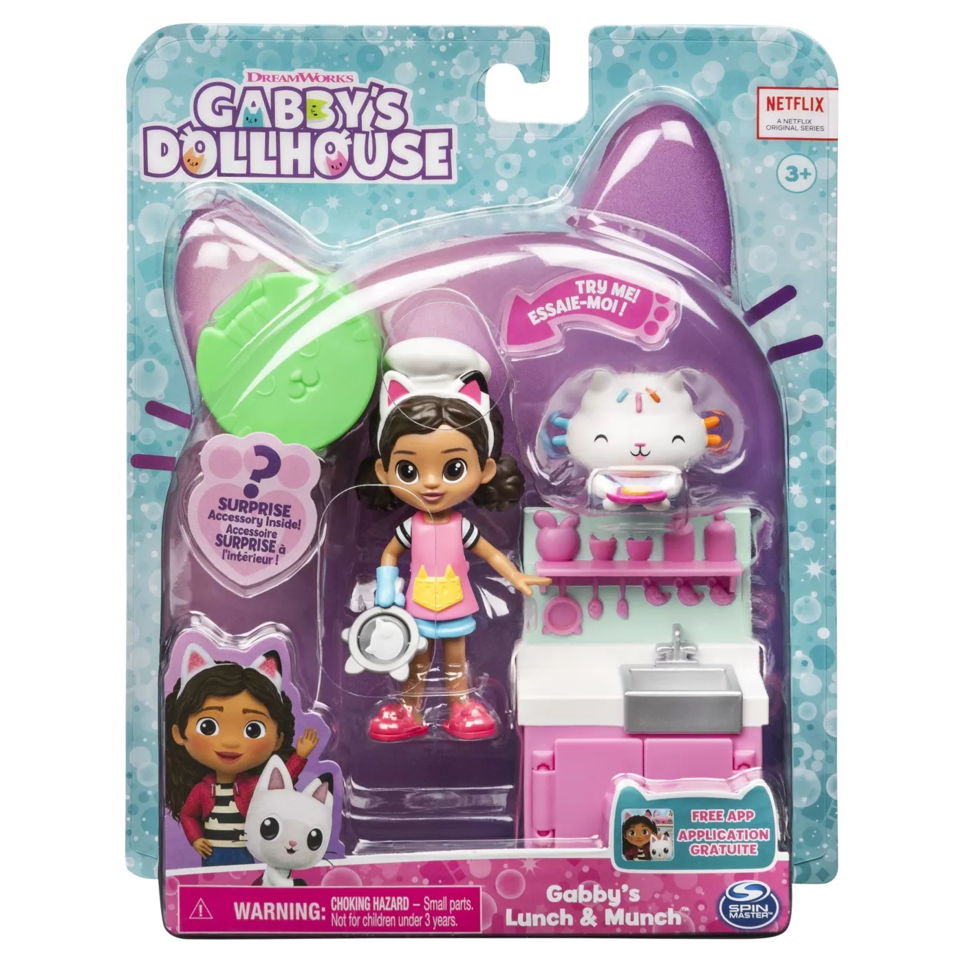 Jucării și Jocuri pentru copii - Gabbys dollhouse set pentru gatit