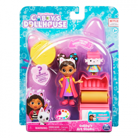 Jucării și Jocuri pentru copii - Gabbys dollhouse set studioul de arta al lui gabby