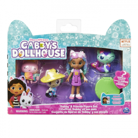 Jucării și Jocuri pentru copii - Gabbysdolls house pachet curcubeu cu pisici