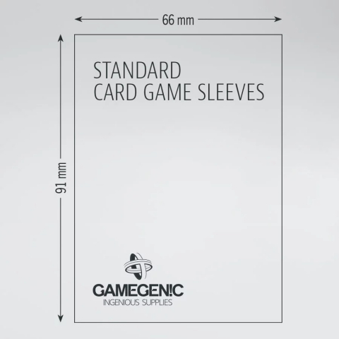 Gamegenic Sleeves - Folie protectie carti Prime Standard, 200 buc varsta 3-5 ani ,5-7 ani ,7-9 ani ,9-12 ani ,12-14 ani ,14-18 ani ,18+, Unisex [2]