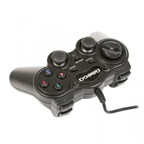 Gamepad Omega Interceptor OGP85, USB, 12 butoane, PC, cablu 1.4m, negru [3]