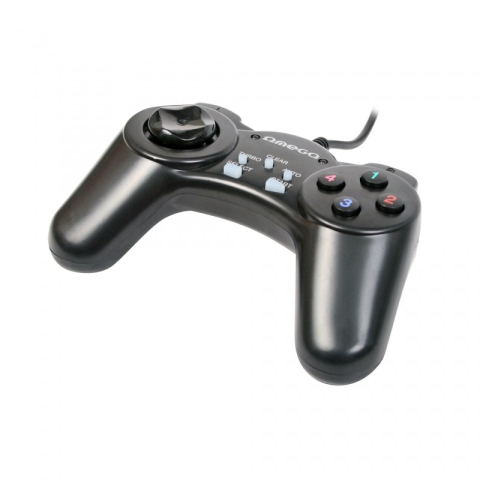 Gamepad Omega Tornado OGP70, USB, 12 butoane, PC, cablu 1.45m, negru [1]